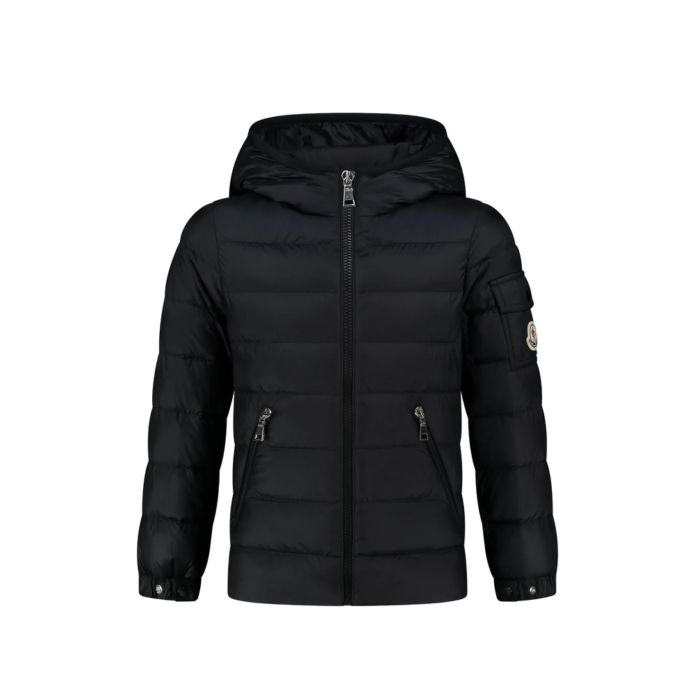 Moncler Gles Quilted Hooded Down Jacket