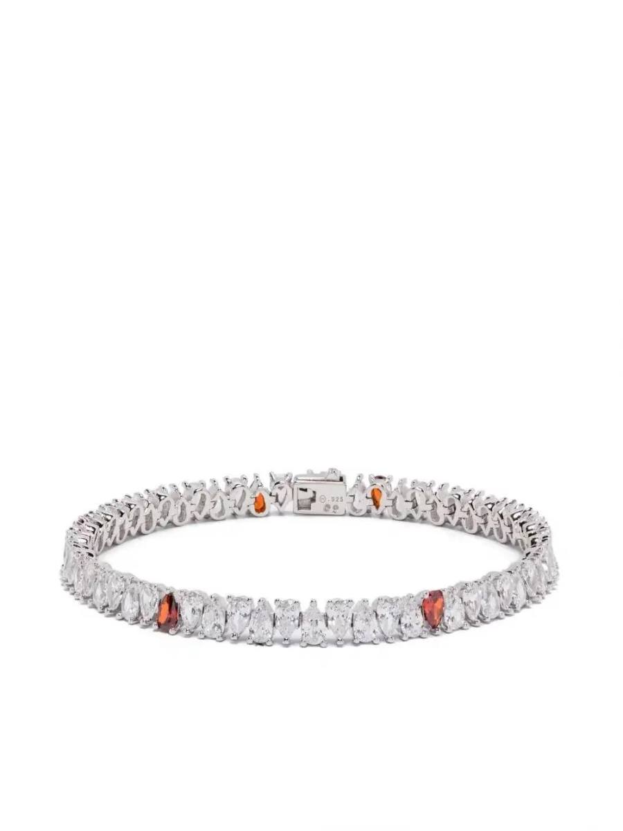 drop tennis chain bracelet