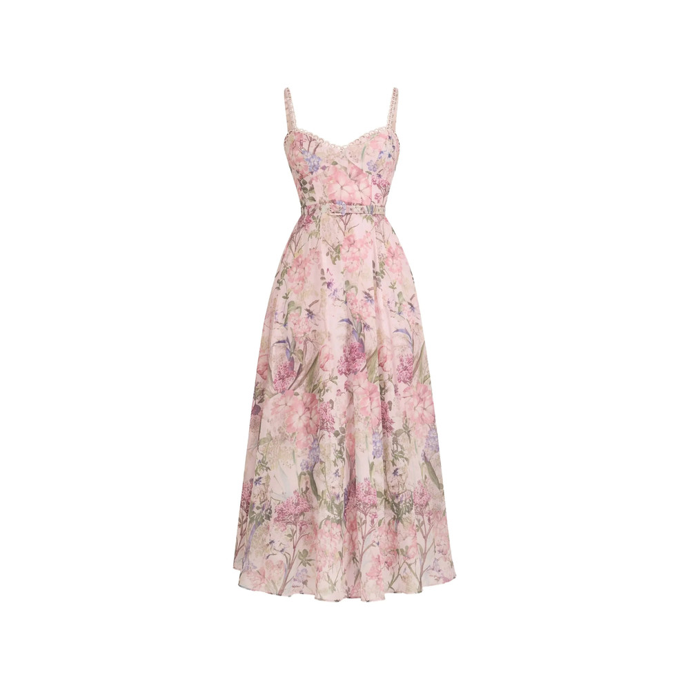 Charo Ruiz Iraso Floral-lace Midi Dress