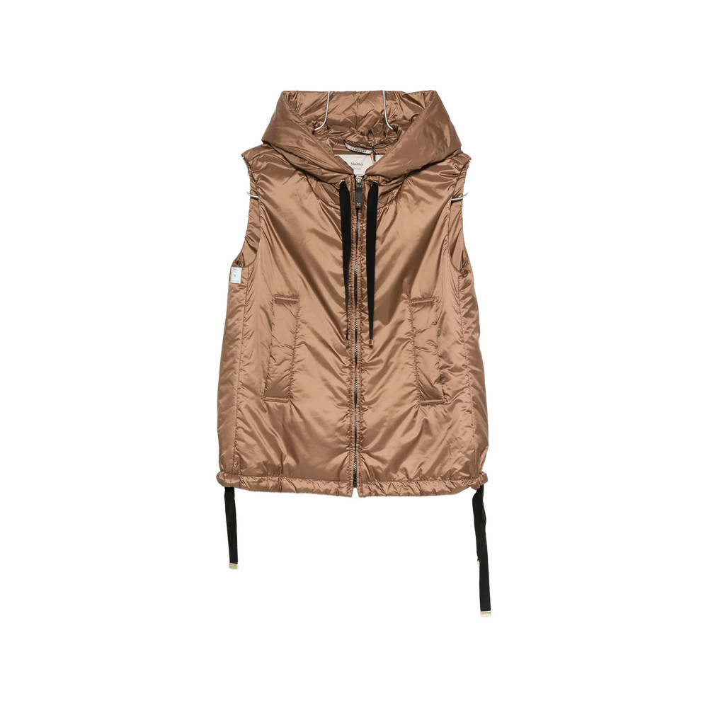 Max Mara The Cube Hooded Puffer Gilet