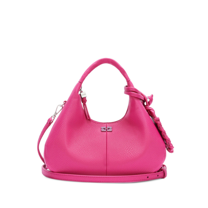 Ganni Mini Logo-plaque Tote Bag