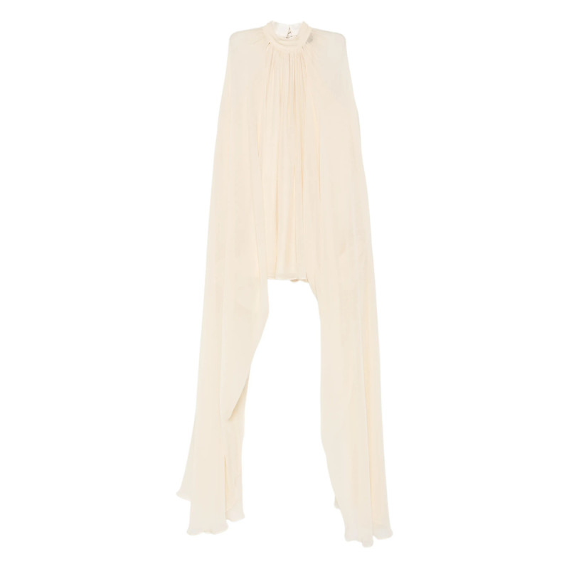 Taller Marmo Gathered Halterneck Mini Dress