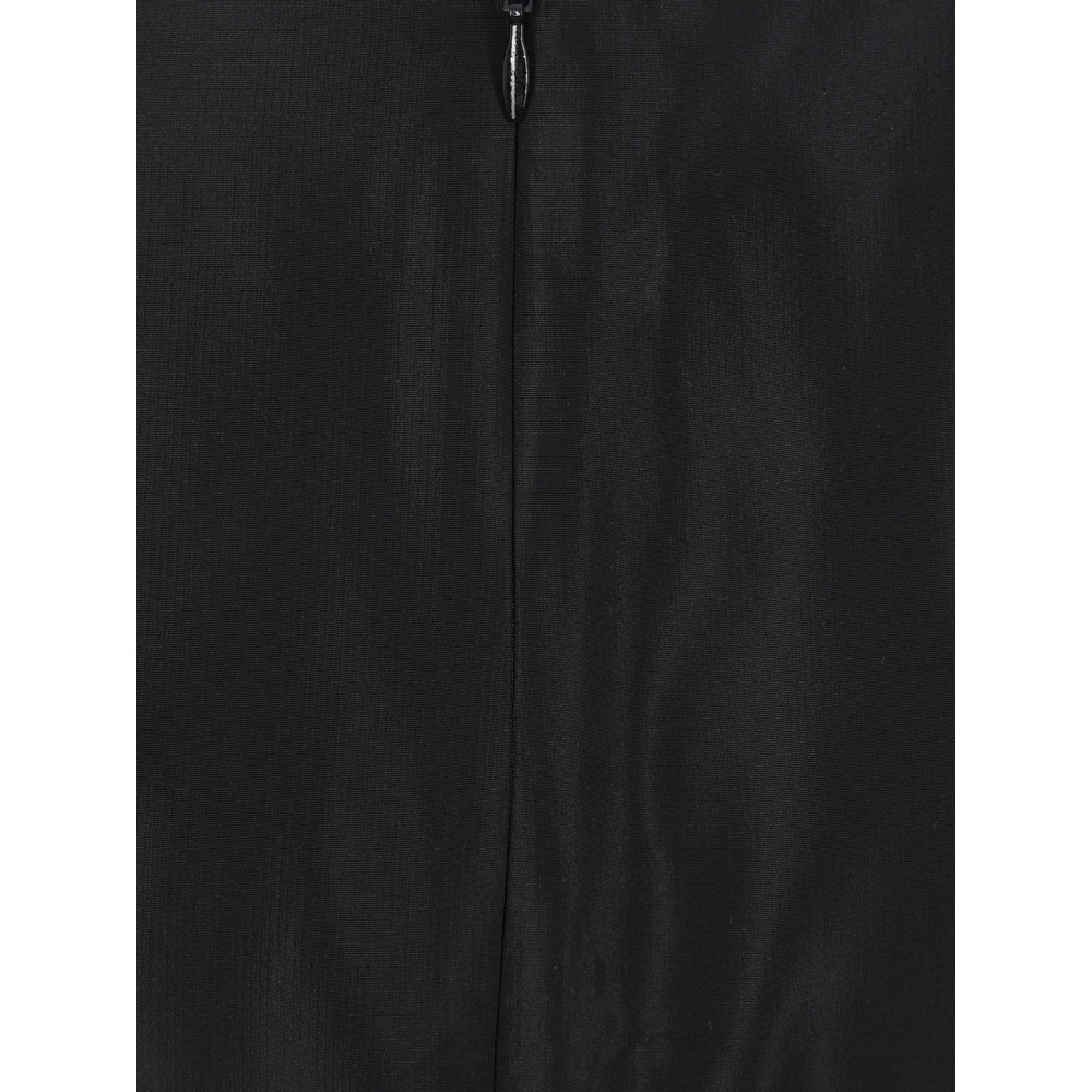 Simone Rocha Taffeta Circle Midi Skirt