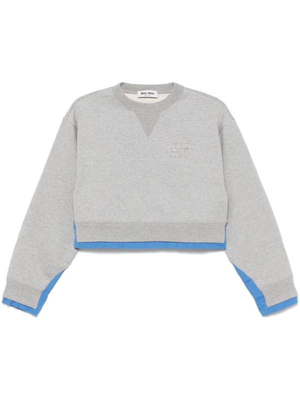 logo-patch sweatshirt