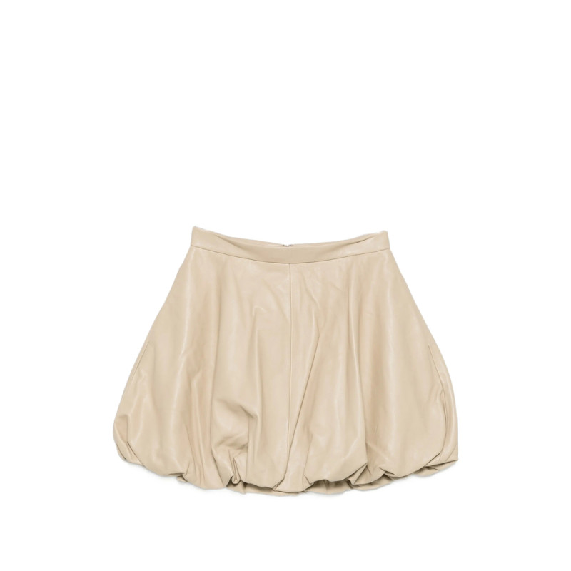 By Malene Birger Leather Mini Skirt