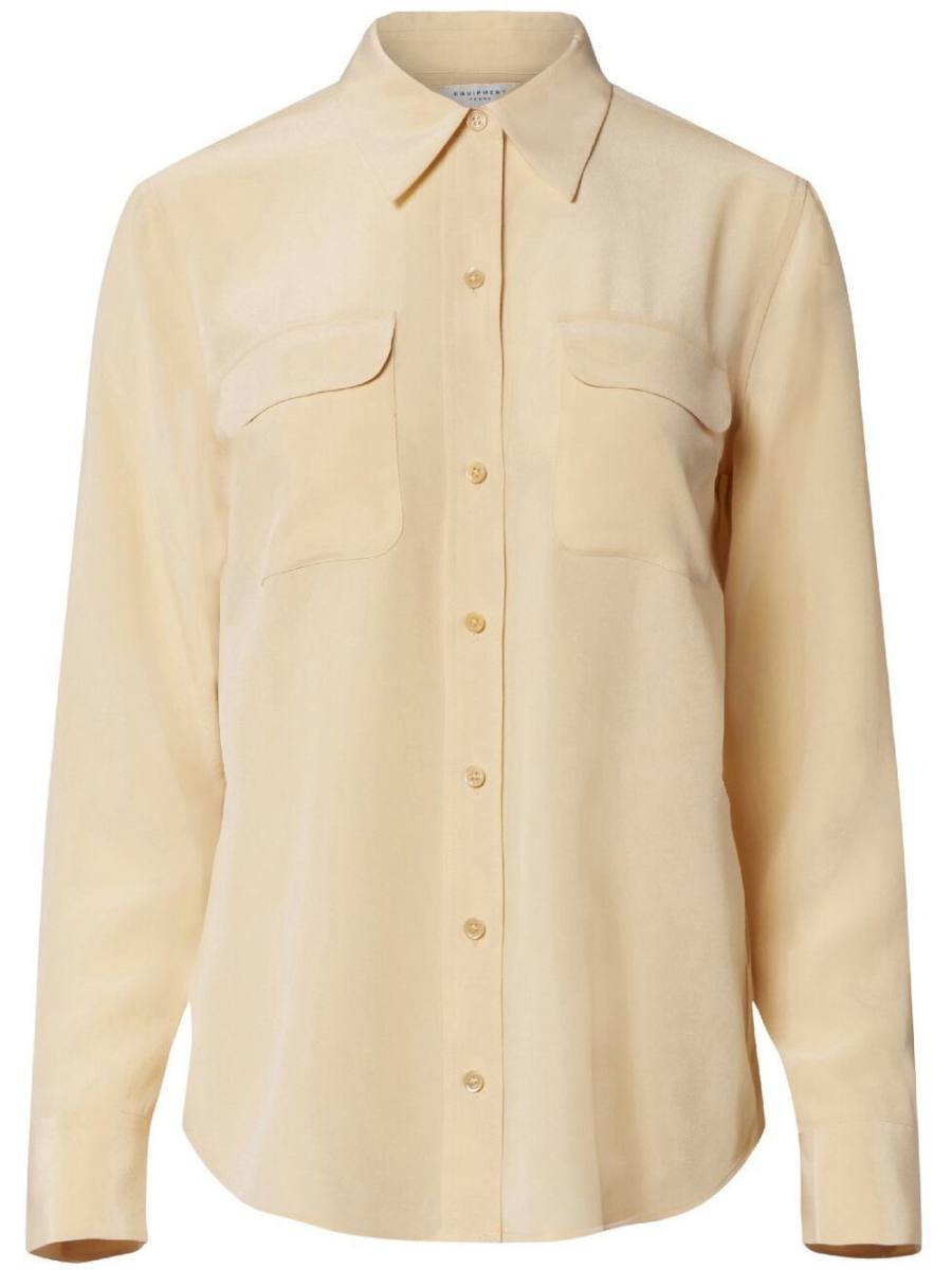 silk long-sleeve shirt