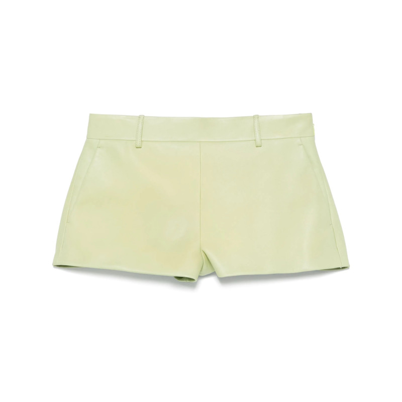 Gucci Embossed Leather Shorts