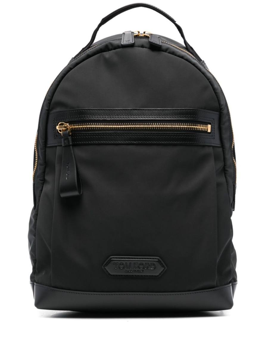 logo-patch backpack