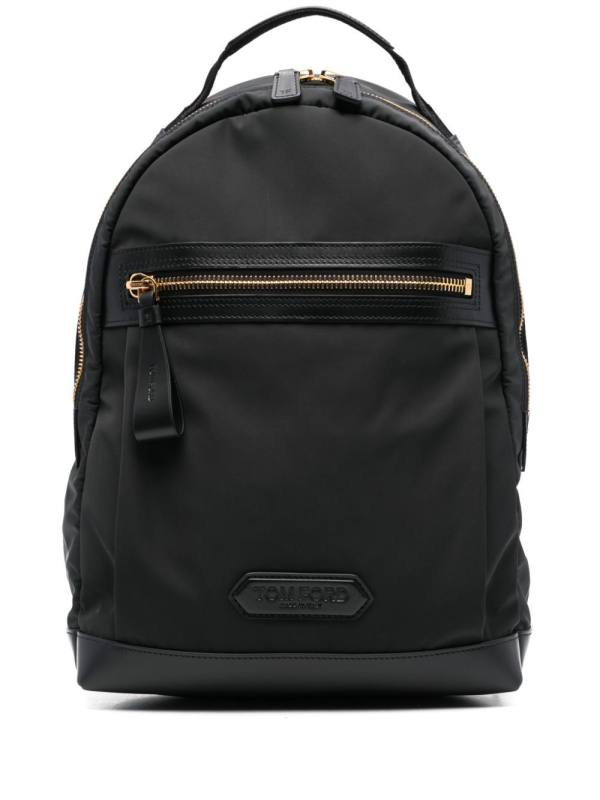 logo-patch backpack