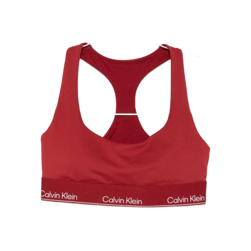 Calvin Klein Sport Logo-band Sports Bra