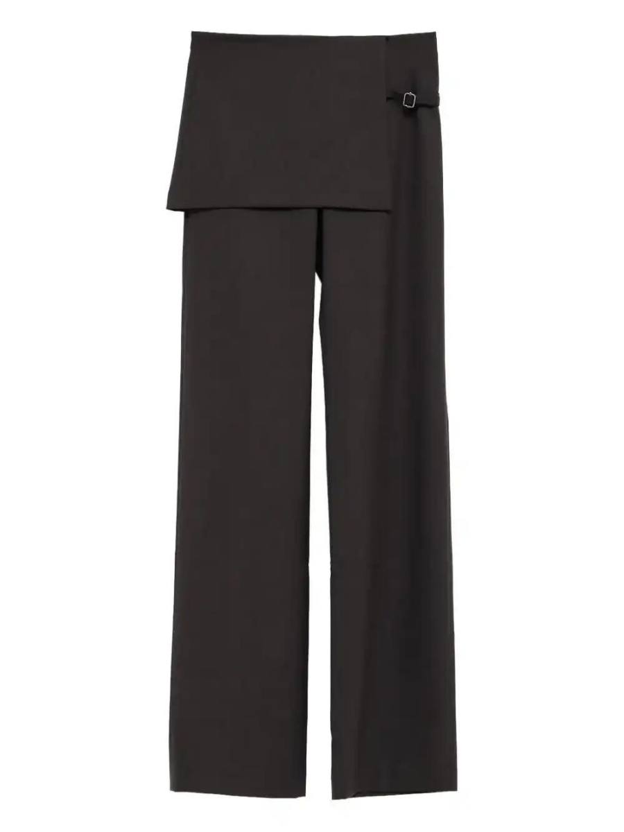 Archive layered-panel trousers