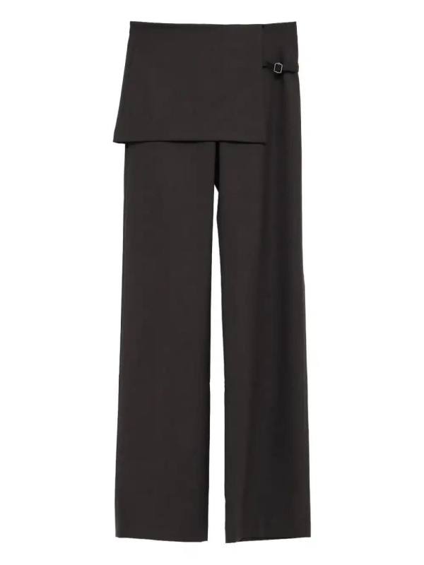 Archive layered-panel trousers