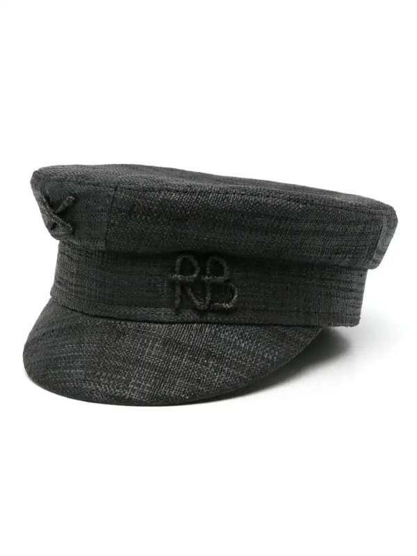 Straw baker boy hat