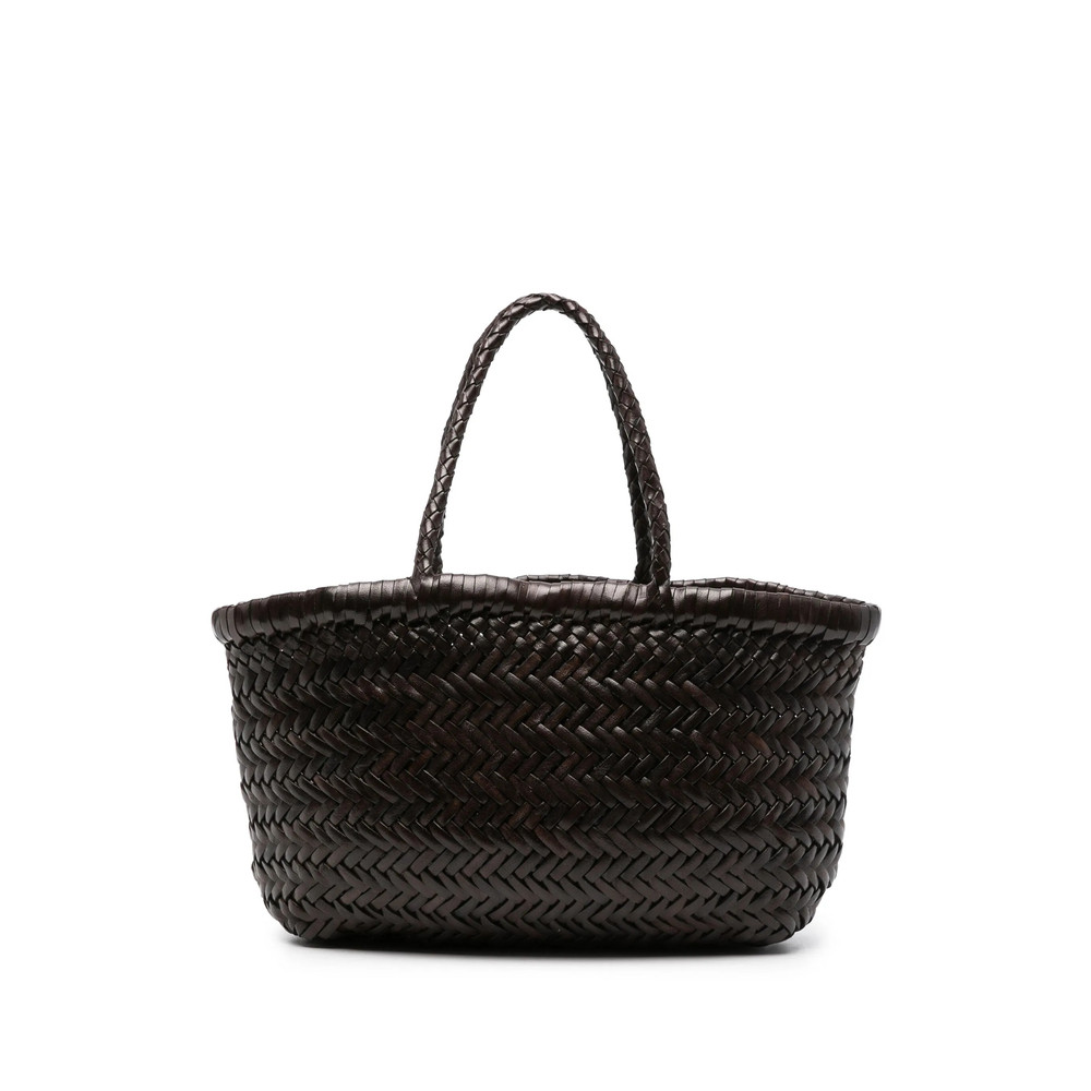 Dragon Diffusion Interwoven Leather Tote Bag