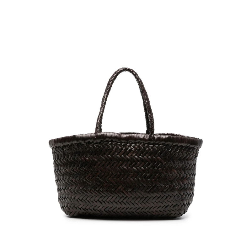 Dragon Diffusion Interwoven Leather Tote Bag