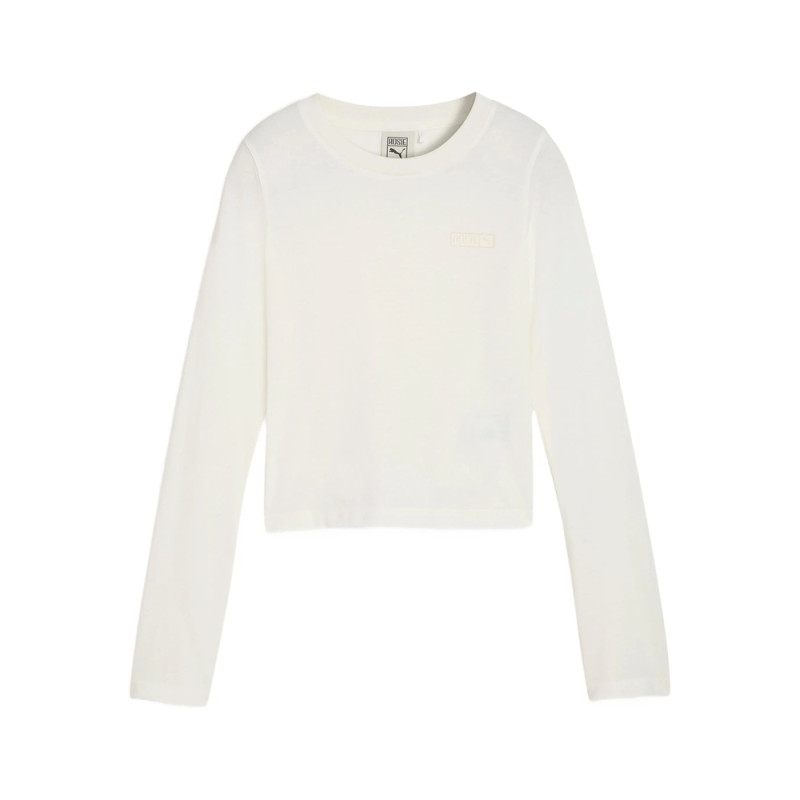 Puma X Rose' X Rosé Long-sleeve Cropped Top