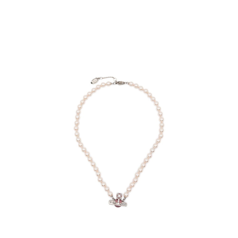 Vivienne Westwood Kitty Orb-detail Faux-pearl Necklace