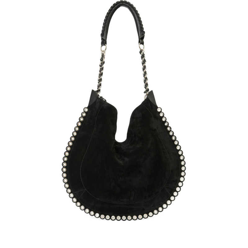 Isabel Marant Oskan Studded Shoulder Bag
