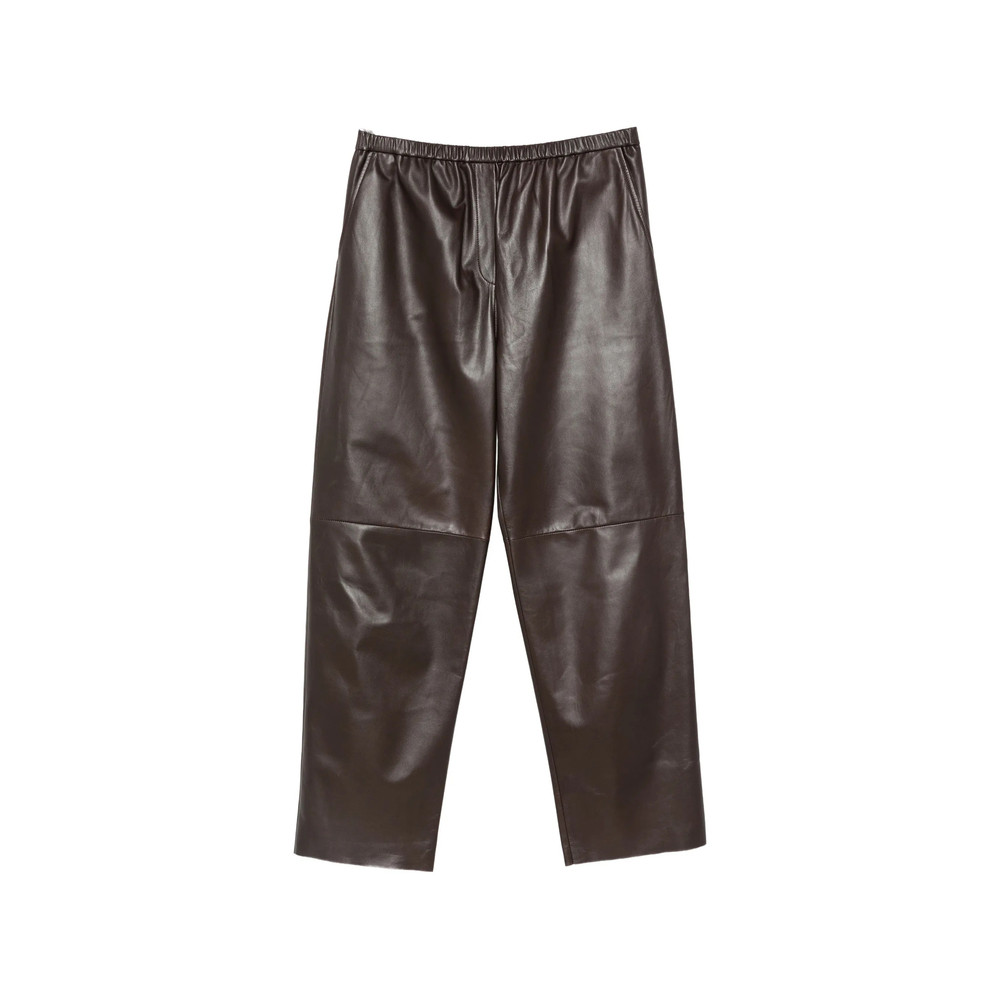 Antonelli Firenze Elasticated Leather Trousers
