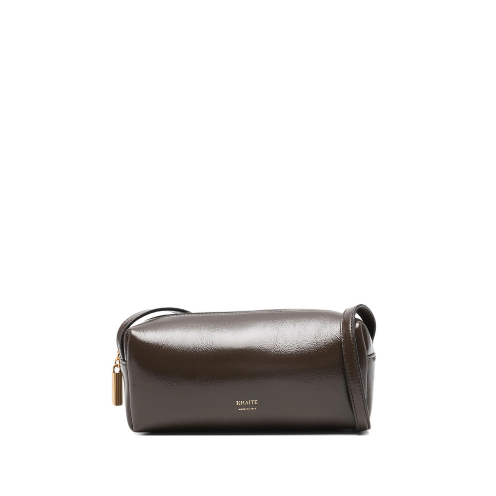 Khaite Logo-print Zip Mini Bag