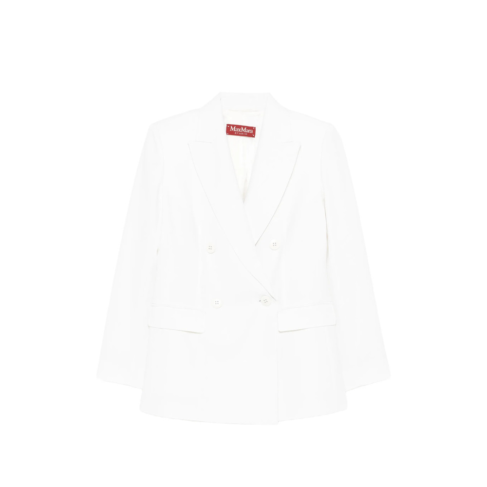 Max Mara Studio Double-breasted Pocket Jacket