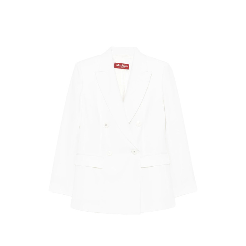 Max Mara Studio Double-breasted Pocket Jacket