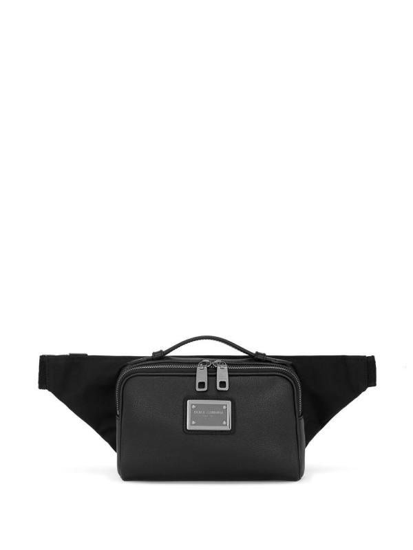 logo-tag belt bag