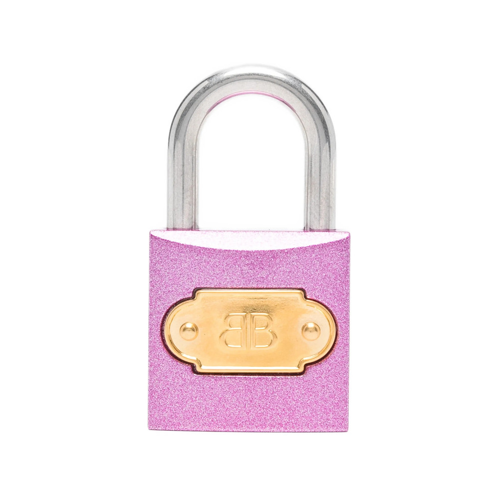 Balenciaga Logo Charm Keyring