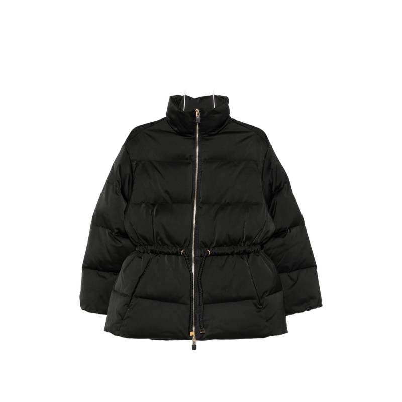 Elisabetta Franchi Drawstring Puffer Jacket