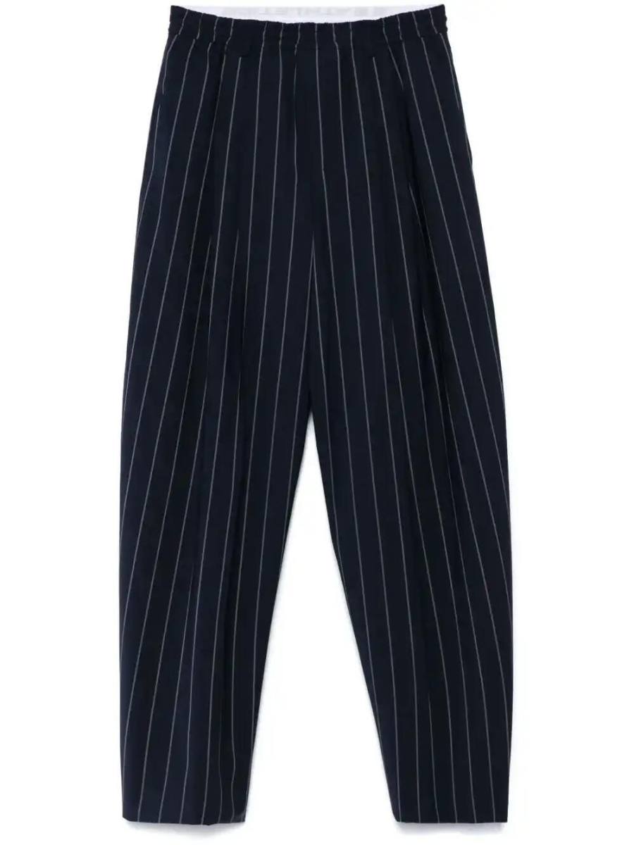 striped trousers