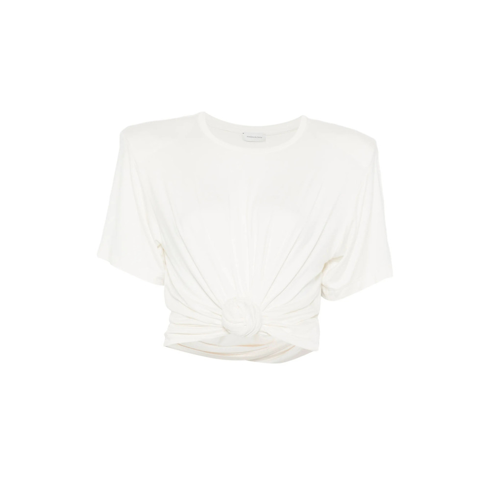 Magda Butrym Knot-detail T-shirt