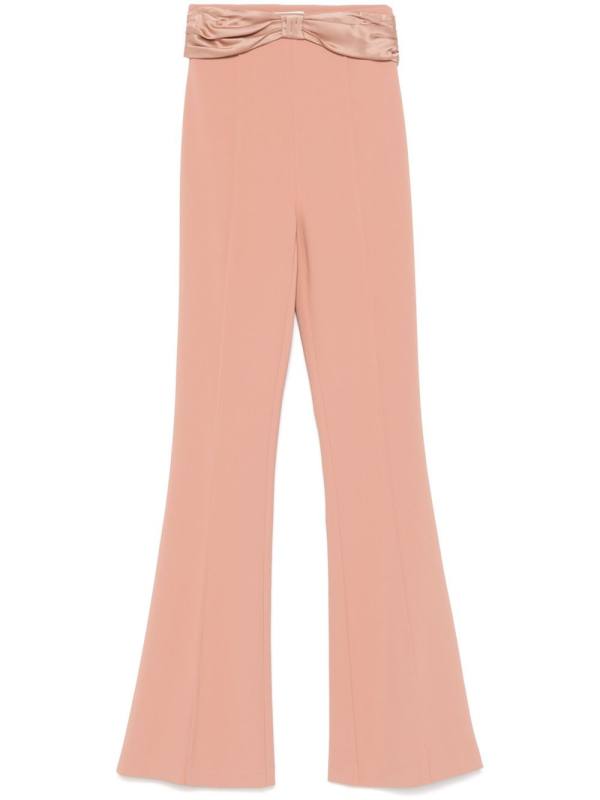 bow-detailing trousers