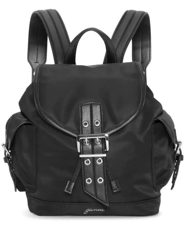 buckled backpack