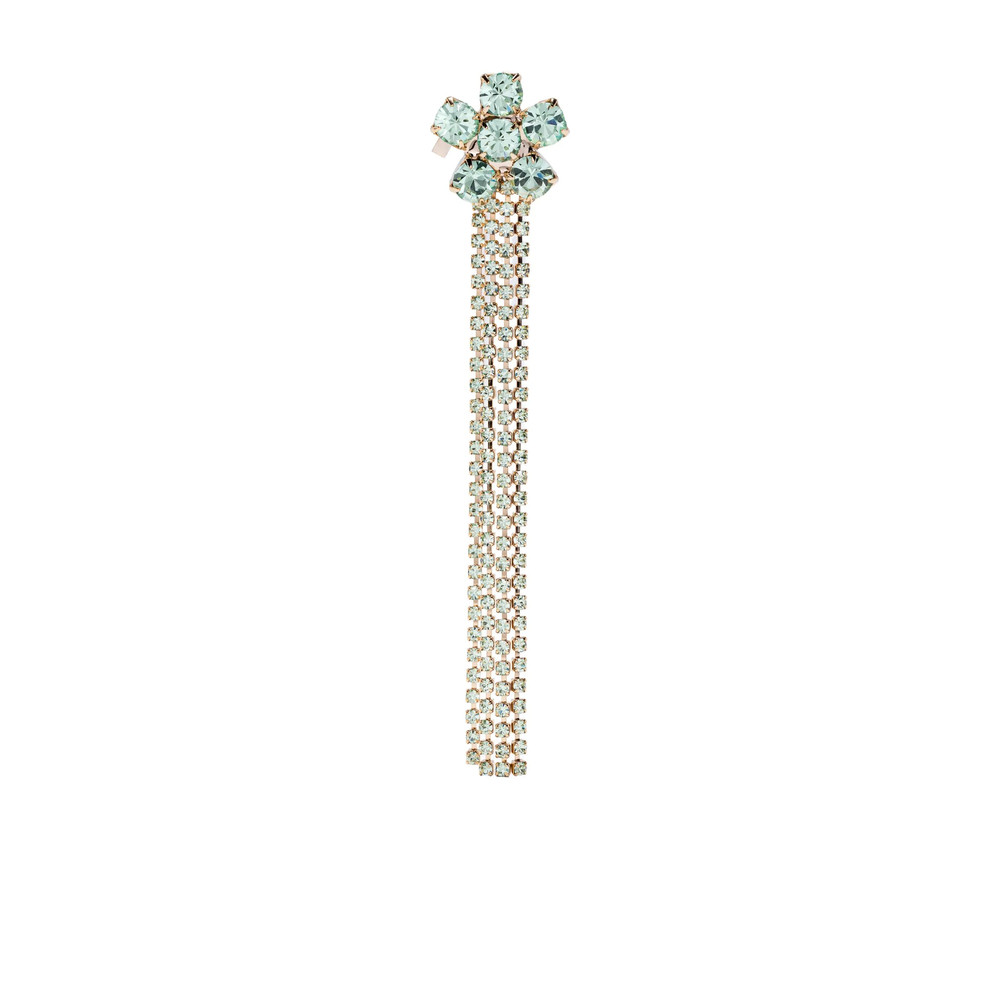 Rosantica Flower-cluster Chain Earrings