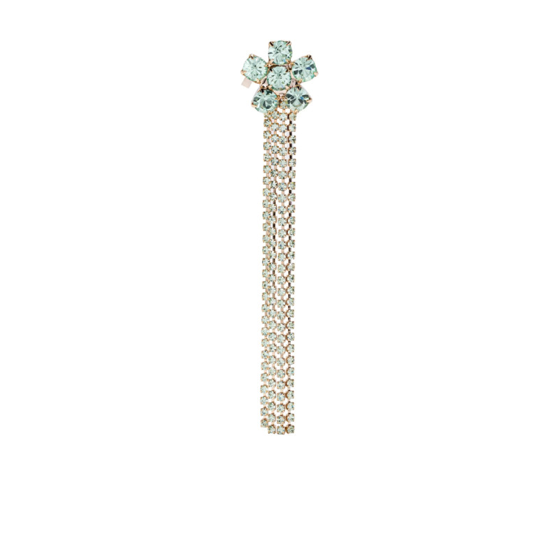Rosantica Flower-cluster Chain Earrings