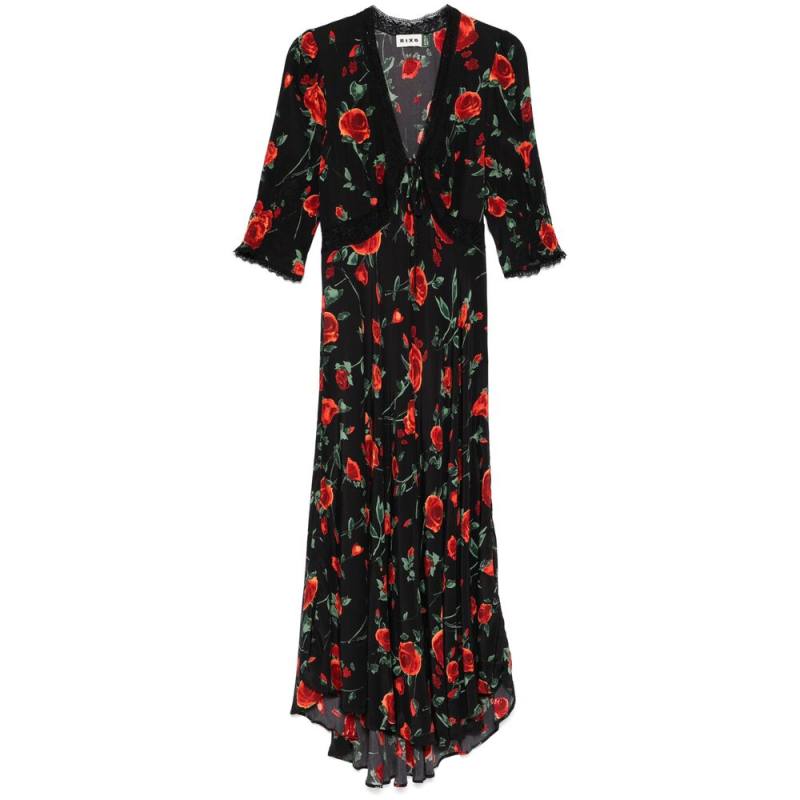 Rixo Amina Midi Dress