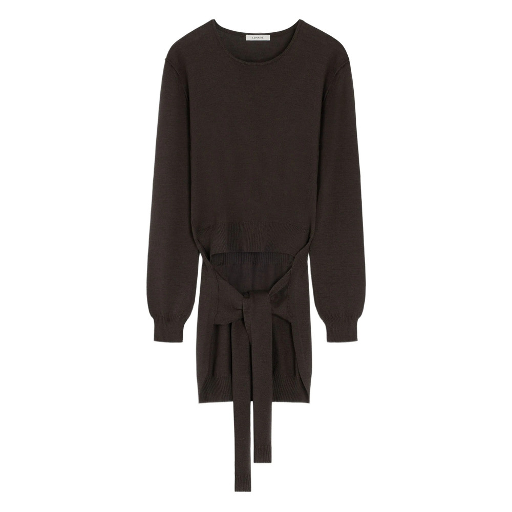Lemaire Asymmetric Belted Top