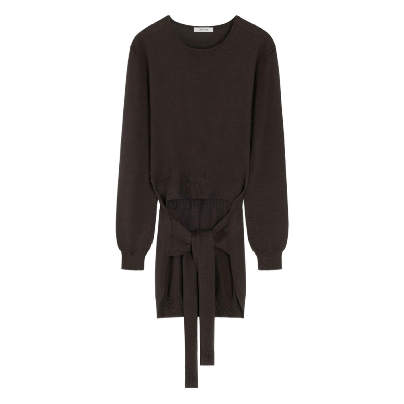 Lemaire Asymmetric Belted Top