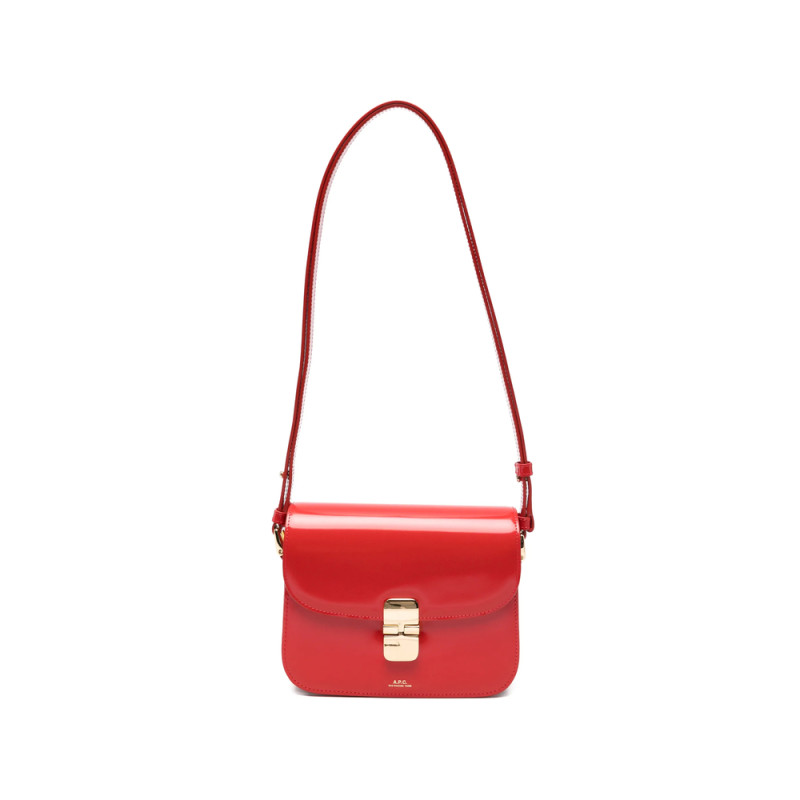 A. p.c. Small Grace Leather Cross Body Bag