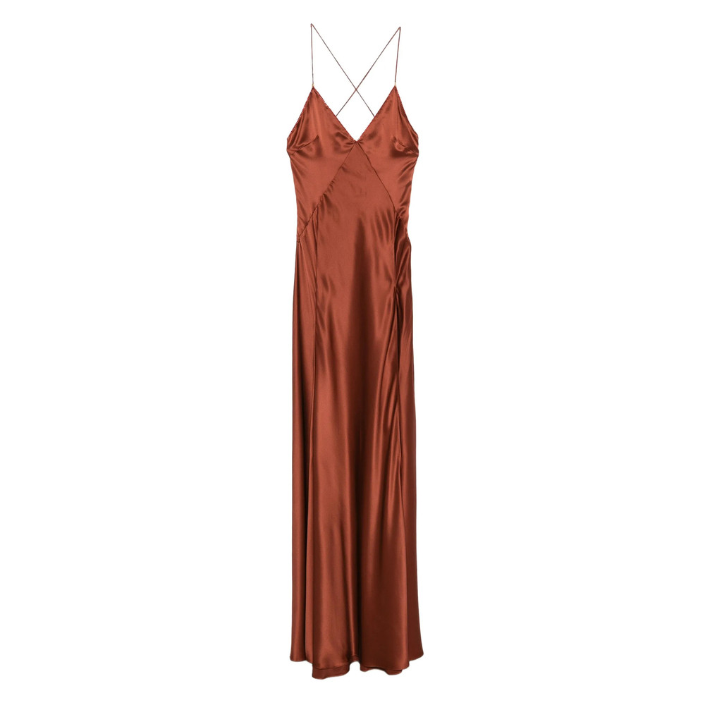 Amiri Satin Dress