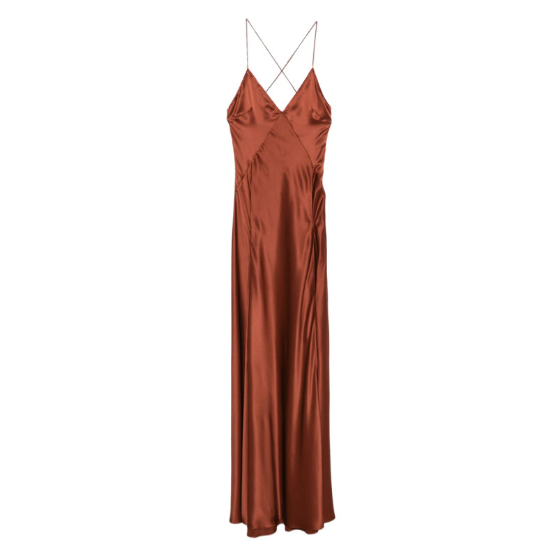 Amiri Satin Dress