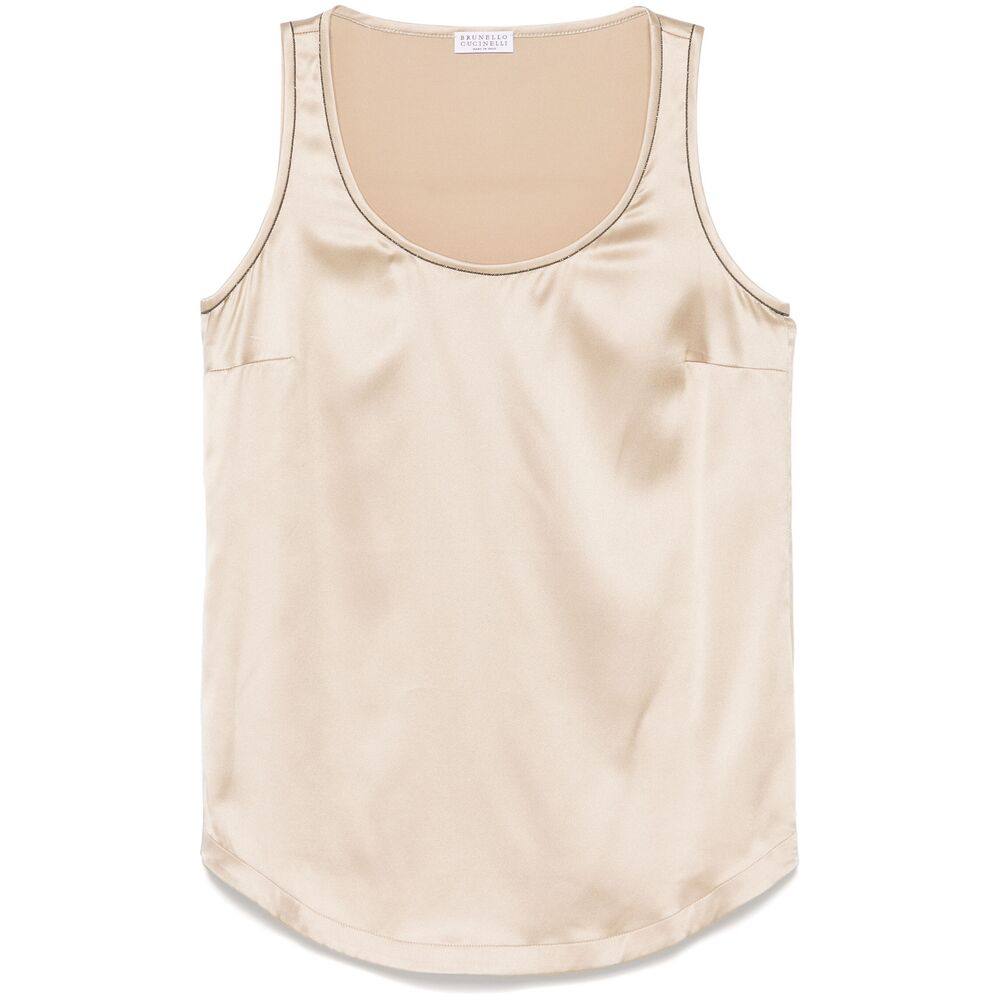 Brunello Cucinelli Monili Chain-detail Tank Top