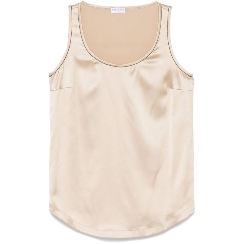 Brunello Cucinelli Monili Chain-detail Tank Top