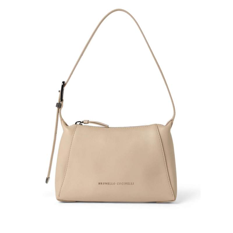 Brunello Cucinelli Logo-debossed Shoulder Bag
