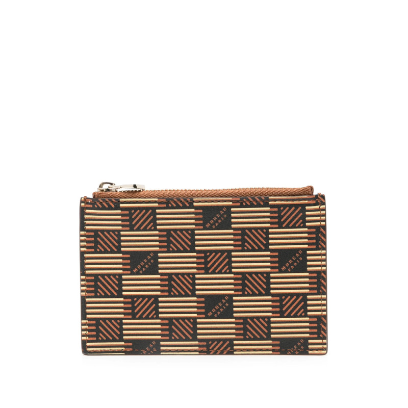 Moreau Logo-stamp Leather Wallet
