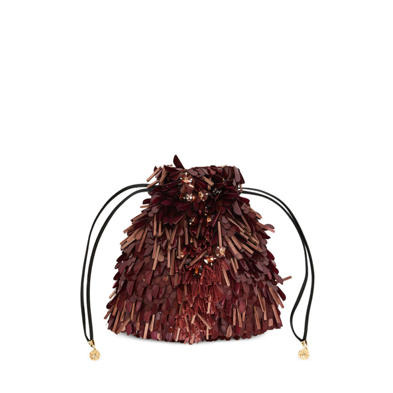 La Doublej Dustbag Pochette Embroidered