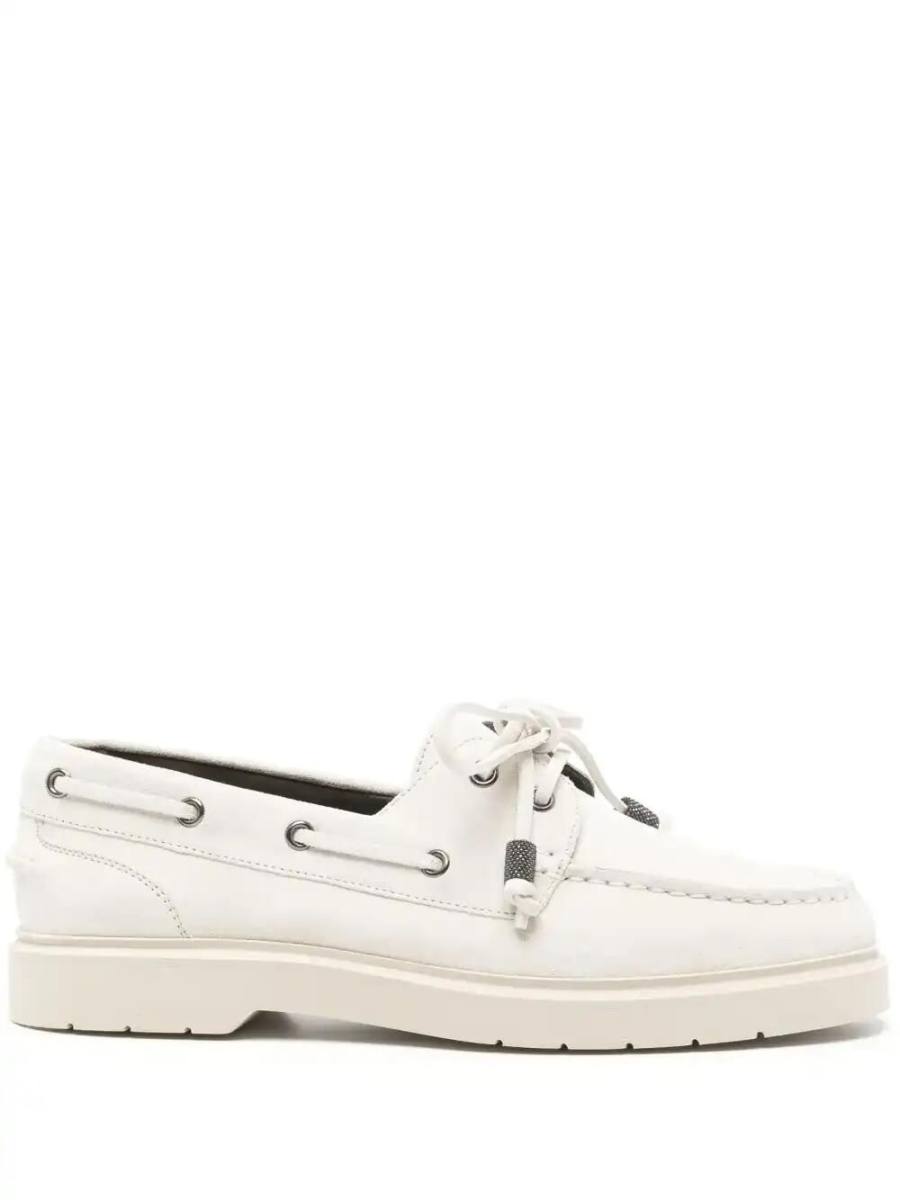 suede boat shoes