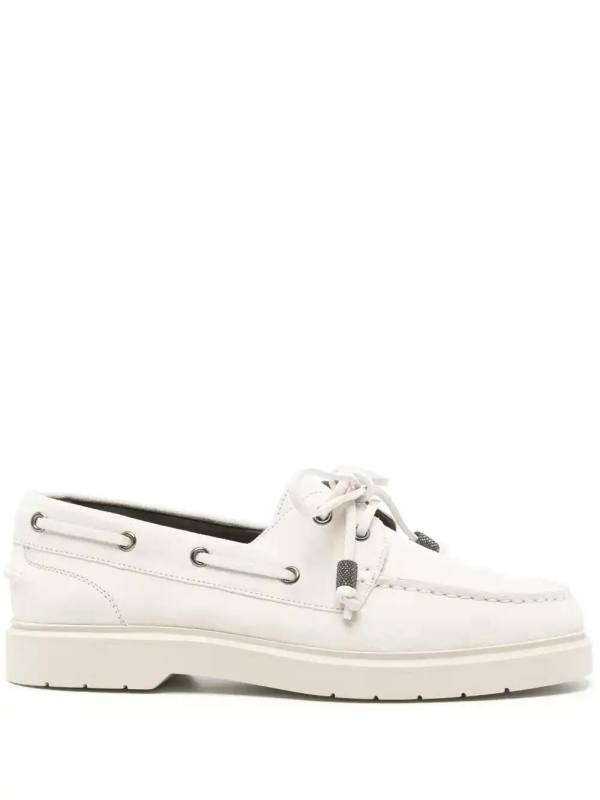 suede boat shoes