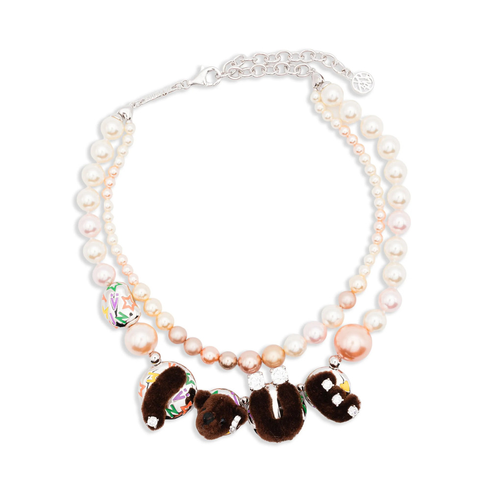 Yvmin Bear-motif Necklace