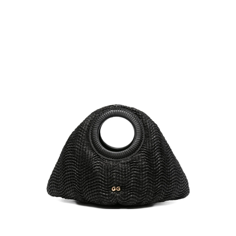 Cult Gaia Thais Wave-textured Top-handle Tote Bag